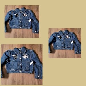 NEW Denim Jacket Bundle , size S vut fit M too, Hello Kitty Cinnamorall